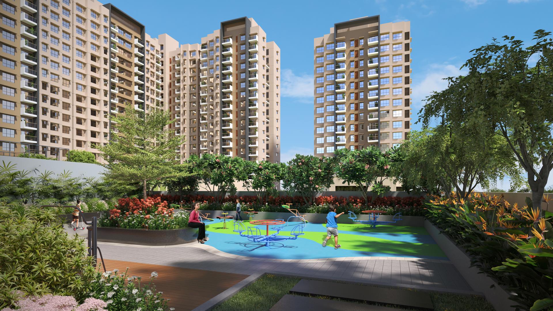 Kids' play area at Mahindra Marina 64
